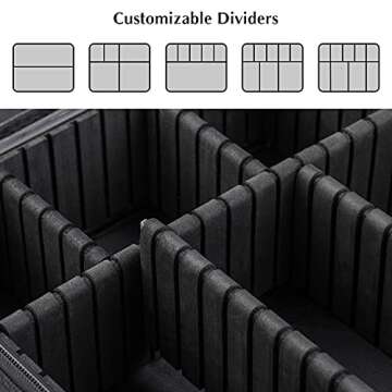 Kootek Large Travel Makeup Bag for Organizing Essentials