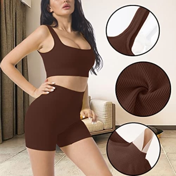 Stylish Women's Workout Sets with High Waist and Comfort