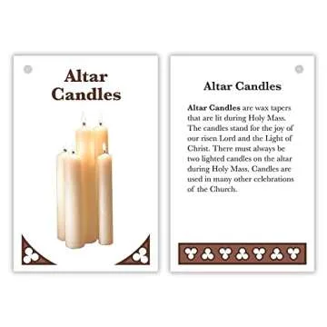 Catholic Mass Learning Cards for First Communion Gifts