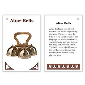 Catholic Mass Learning Cards for First Communion Gifts