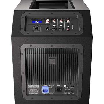 Electro-Voice Evolve 50 Portable 1000W Bluetooth Subwoofer & Column Speaker Kit with Audio-Technica ATH-M50x Headphones & Sennheiser E835 Dynamic Vocal Mic Bundle