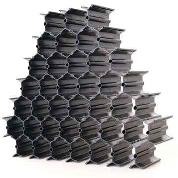 Hex Hive 2.0 Storage Organizer 40 Piece Set for Craft Paint, Salon Haircolor, Tattoo Ink and More Ma...