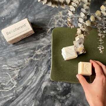 Bekoherent Shampoo and conditioner bar set for all hair types, Sulfate-free, Paraben-free, Cruelty-free, Phthalate-free, pH balanced, Vegan