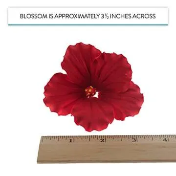 Hibiscus Sugar Flowers - Elegant Cake Decoration Trio