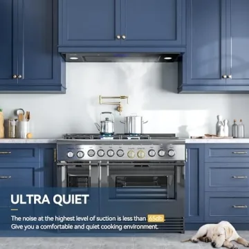 EKON 30'' Insert Range Hood - 900 CFM, Touch Control