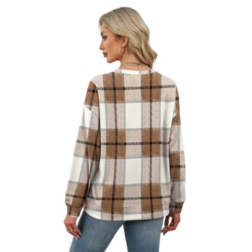 Stylish RUMIA Women’s Casual Long Sleeve Sweatshirt