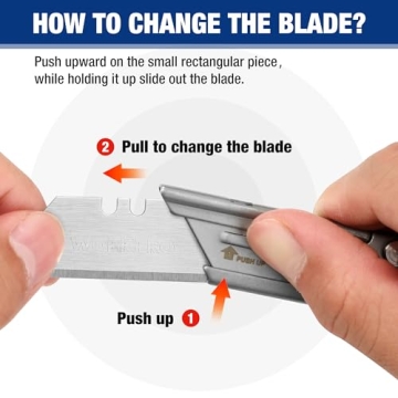 Compact WorkPro EDC Utility Knives for Everyday Tasks