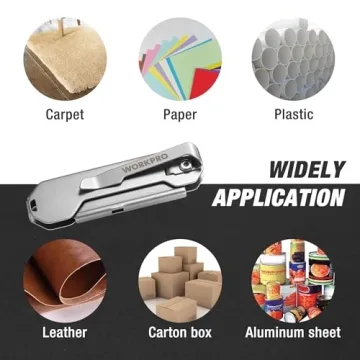 Compact WorkPro EDC Utility Knives for Everyday Tasks