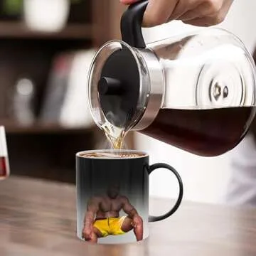 Mothers Day Gifts for Mom from Daughter Son, Personalized Novelty Presents for Wife from Husband, Funny Gifts for Men Women, Message Appears as it Heats, Mothers Day Birthday Prank, Office Joke