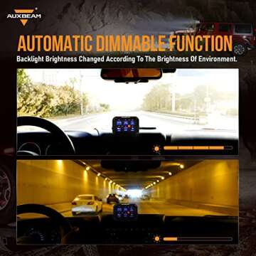 Auxbeam 6 Gang Dimmable Switch Panel for Vehicles - 2 Year Warranty