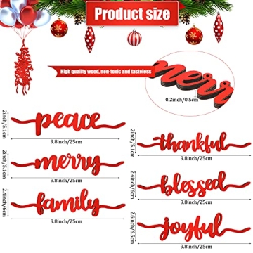 Charming 12-Piece Rustic Christmas Plate Decor