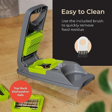 MuellerLiving 4-Blade Onion Chopper Pro for Effortless Meal Prep