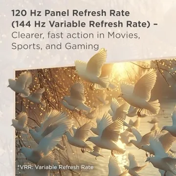 TCL 65-Inch 4K QLED Smart NXTFRAME TV 2024 Model