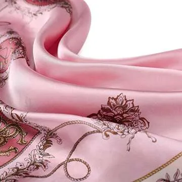 La Ceida Satin Silk Scarves for Women - Elegant & Versatile