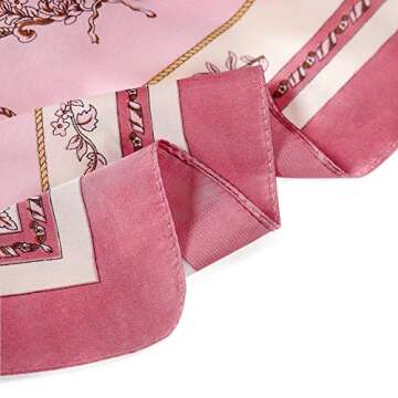 La Ceida Satin Silk Scarves for Women - Elegant & Versatile