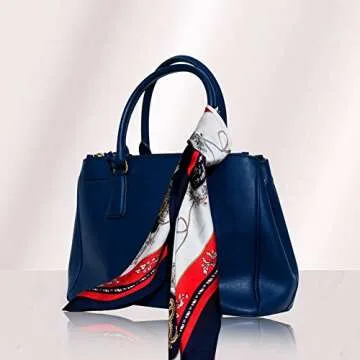 La Ceida Satin Silk Scarves for Women - Elegant & Versatile