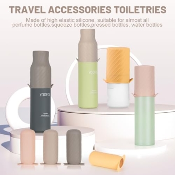 Mrsdry Leak-Proof Sleeves for Toiletries - 8 Pack