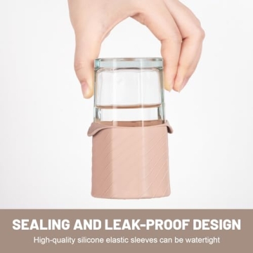 Mrsdry Leak-Proof Sleeves for Toiletries - 8 Pack