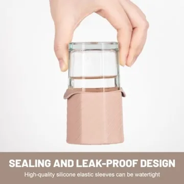 Mrsdry Leak-Proof Sleeves for Toiletries - 8 Pack