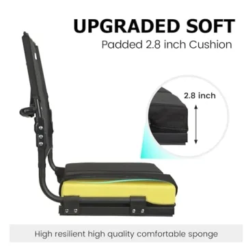 Portable Stadium Seats with Back Support for Events