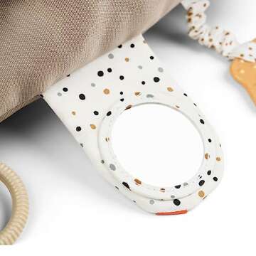 Done by Deer Croco Sand Tummy Time Toy with Sensory Features