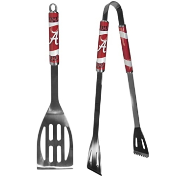 NCAA Siskiyou Alabama Crimson Tide 2 pc Stainless Steel BBQ Tool Set