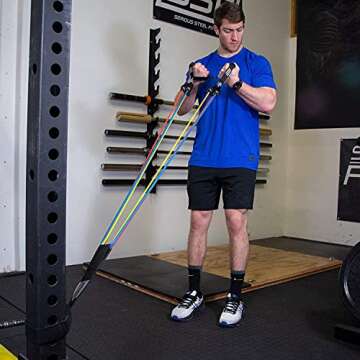 Serious Steel Fitness Resistance Band and Tube Anchor (Small)