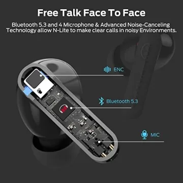 Monster Bluetooth 5.3 Earbuds with Noise Reduction