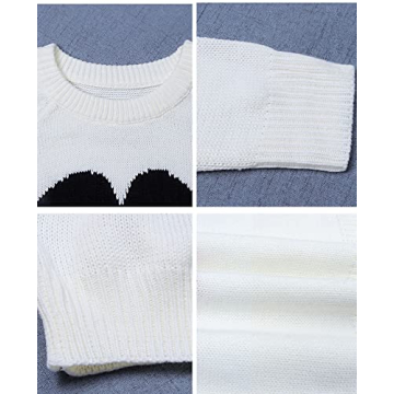 Alsol Lamesa Cute Heart Sweater Perfect for Any Occasion
