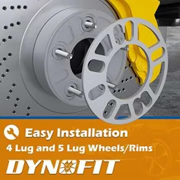 Universal 5mm Wheel Spacers for Optimal Tire Fitment