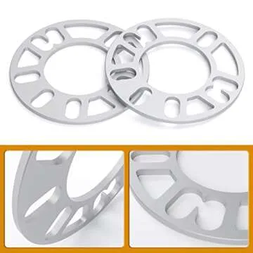 Universal 5mm Wheel Spacers for Optimal Tire Fitment