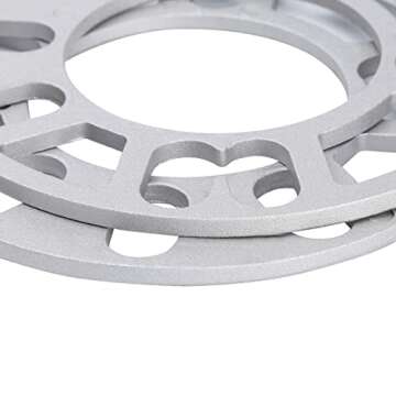 Universal 5mm Wheel Spacers for Optimal Tire Fitment
