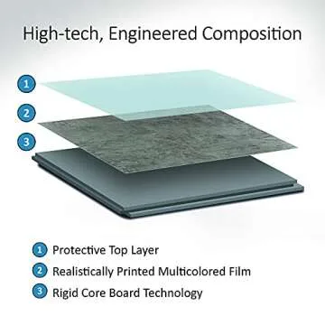 Palisade 25.6 in. x 14.8 in. Interlocking Vinyl Waterproof Wall/Backsplash Tiles for Kitchen or Bathroom in Ashen Slate (8 Pack)