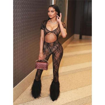 Sexy Lace Jumpsuits for Women - CALEBGAR Club Outfits