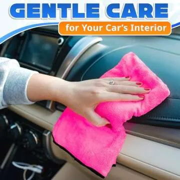 High-Quality Microfiber Cleaning Cloth Set for Home and Car