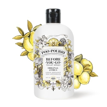 Poo-Pourri Citrus Toilet Spray Refill 16oz Natural Odor Eliminator