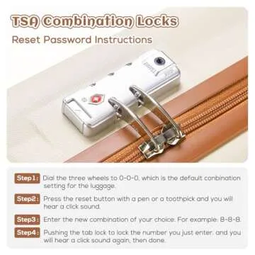 imiomo Luggage Sets 3 Piece,Expandable Hardside Suitcase Set with Spinner Wheels,Lightweight Travel Luggage set with TSA Lock（20/24/28,White）