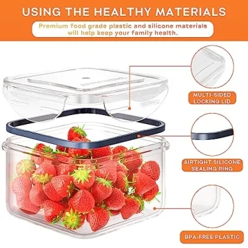 Airtight 40 PCS Meal Prep Containers with Lids