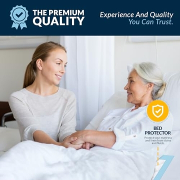 Medpride 17'' x 24'' Disposable Underpads for Pets and Kids