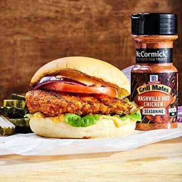 McCormick Nashville Hot Chicken Seasoning, Flavor-Packed Blend