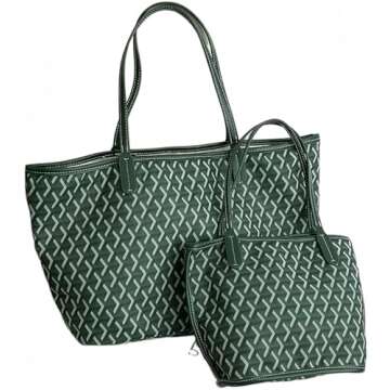 CAIMIAO Women's Handbag New Vegetable Basket Bag Large-capacity Bucket Bag Shopping Bag Mummy Bag One Shoulder Portable Tote Bag (Color : Green)