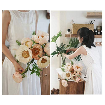 losofar Vintage Pleated Apron for Women - Elegant and Functional