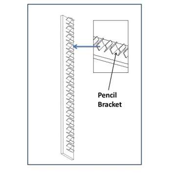 Eureka Golf Pencil Display Case | Holds 48 Round or Hexagonal Golf Pencils | Cherry Finish | Made in...
