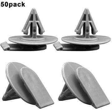 High-Quality 50pcs Wheel Arch Trim Clips for Mini Cooper