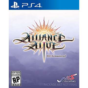 The Alliance Alive HD Remastered - A Captivating RPG Adventure for PS4