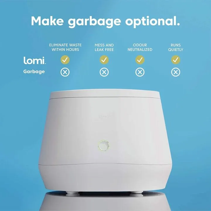 Lomi Smart Composter - Effortless Waste to Compost