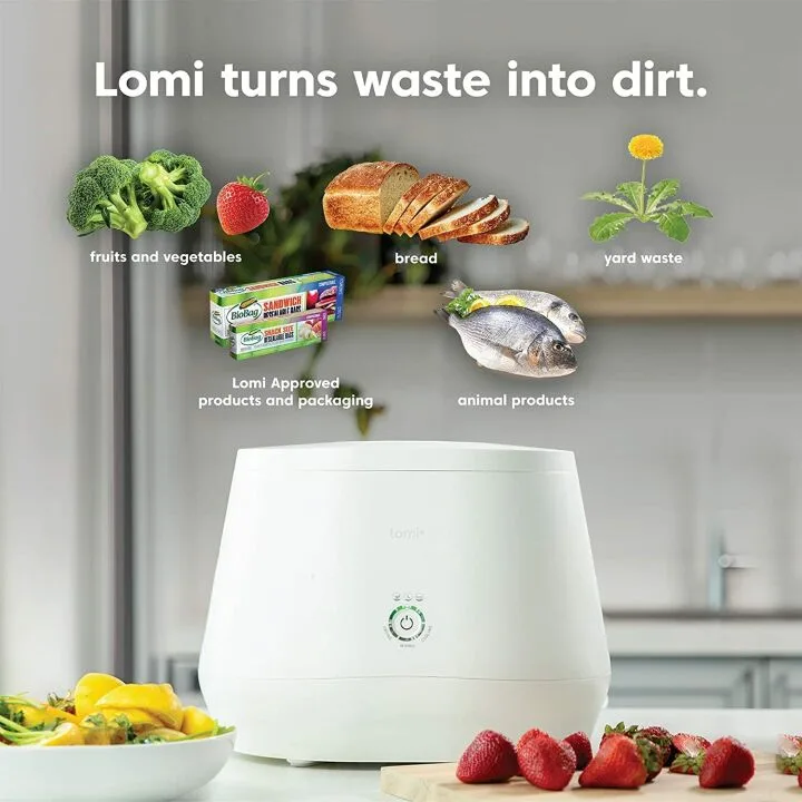 Lomi Smart Composter - Effortless Waste to Compost