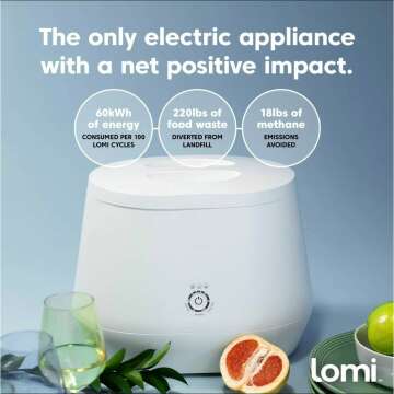 Lomi Smart Composter - Effortless Waste to Compost