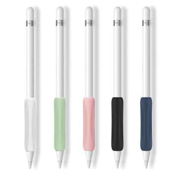 KELIFANG Silicone Grip Holder for Apple Pencil - 3 Pack
