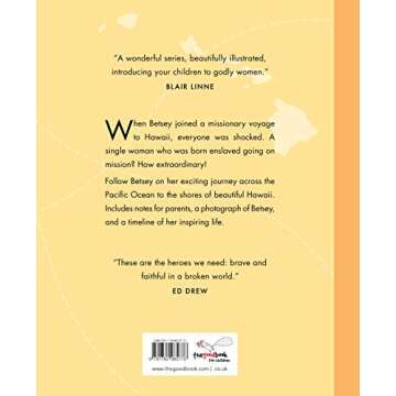 Betsey Stockton: The Girl With a Missionary Dream (Inspiring illustrated children's biography of Chr...